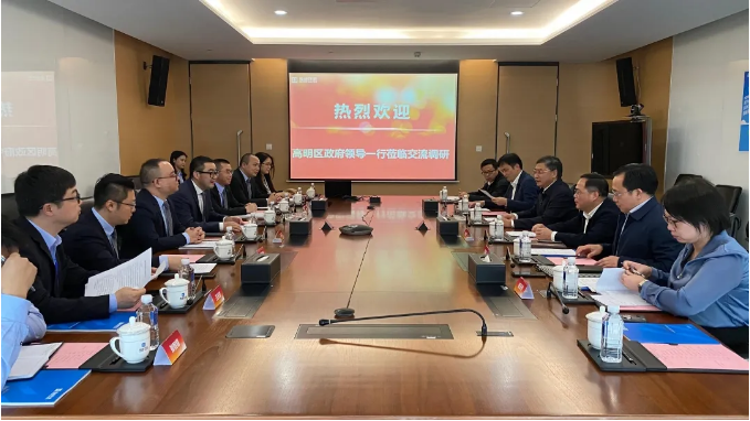 高明区区委书记杨永泰一行到3003.com官网环境调研